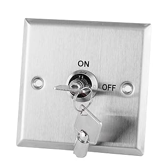 Power Door Lock Switch Uxcell Key Lock Switch On Off Exit